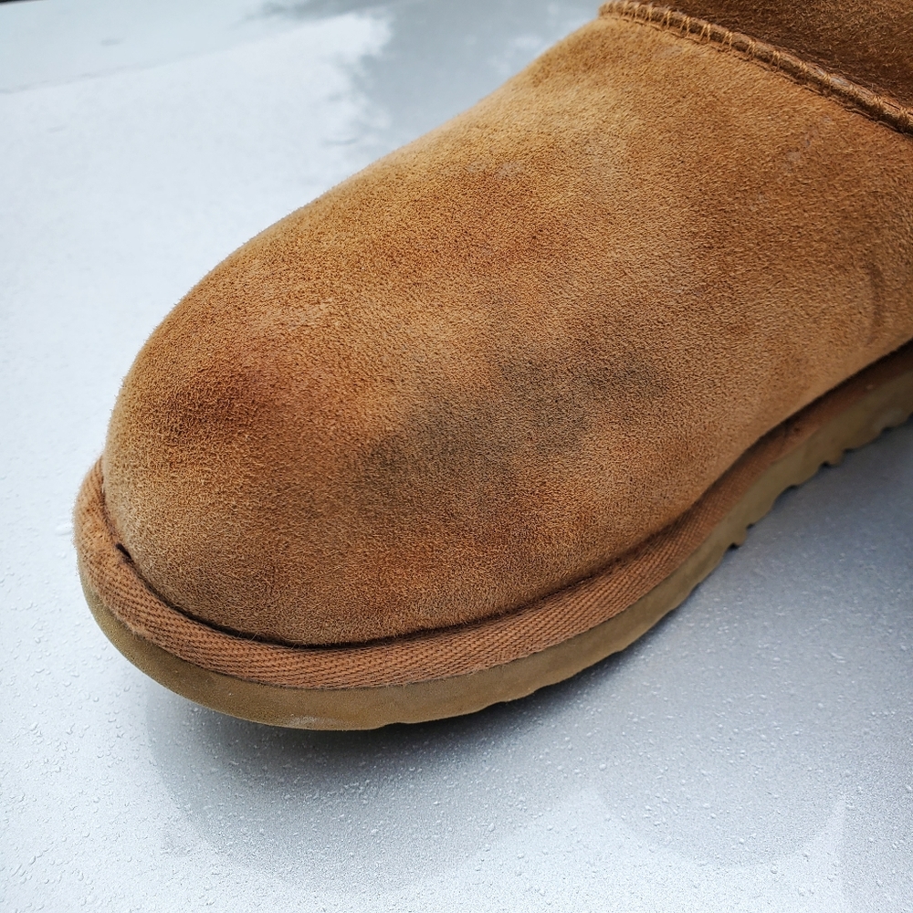 Ugg Classic II short chestnut boots 5251 kids US 4 - Picture 11 of 13